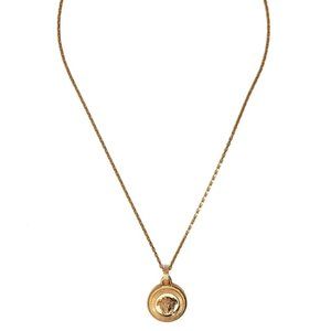 VERSACE Gold Medusa Necklace